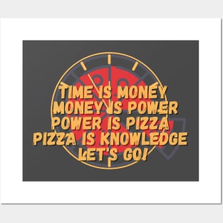 Pizza is Power Posters and Art